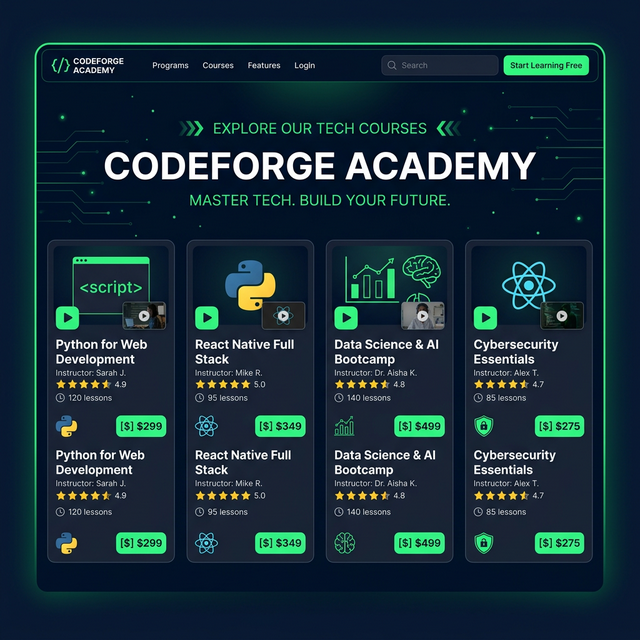 Demo Khóa Học Online